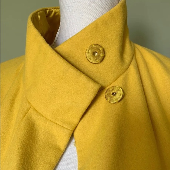 NWT! New York & Company NY & Co. Coat Yellow Gold | Size Small (S) - Picture 5 of 13
